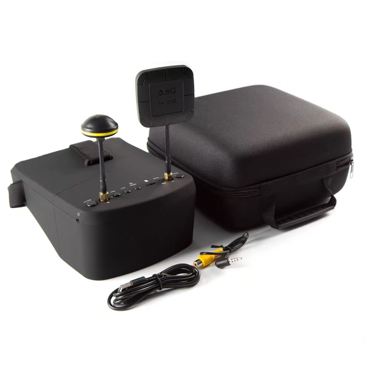 Drone Racing Receiver - แว่นตา FPV รุ่น EV800D หน้าจอ 5