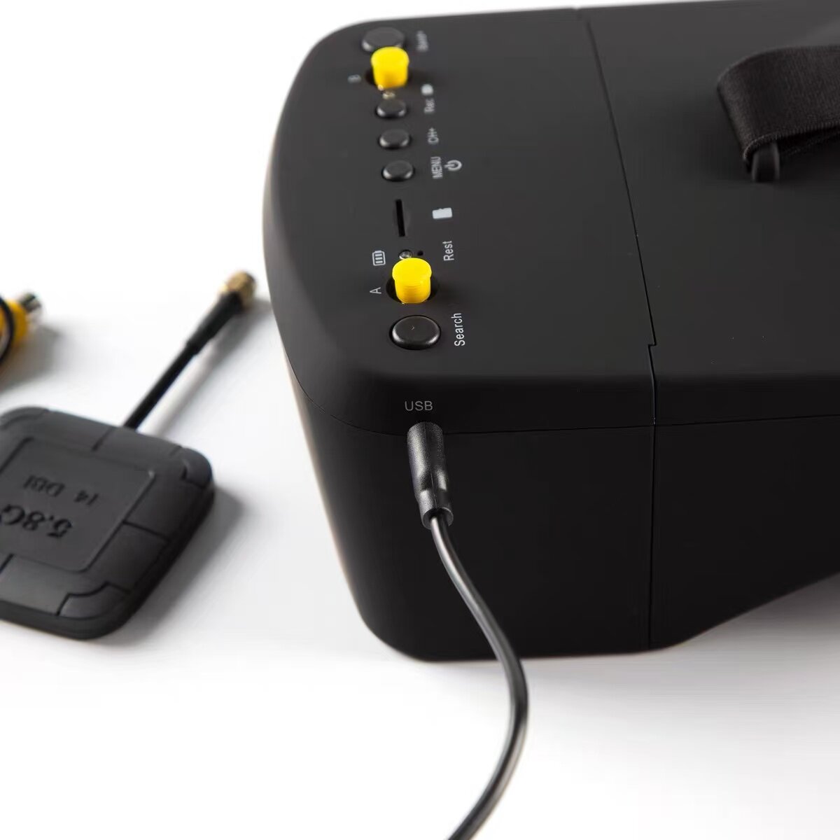 แว่นตา FPV รุ่น EV800D หน้าจอ  - Drone Racing Receiver บทวิจารณ์และราคา