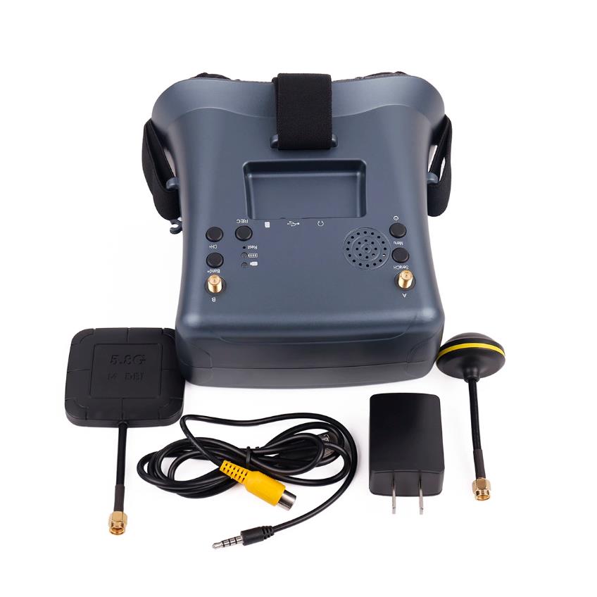 แว่นตา FPV VR รุ่น LS-008D 5.8 - Drone Racing Goggles บทวิจารณ์และราคา