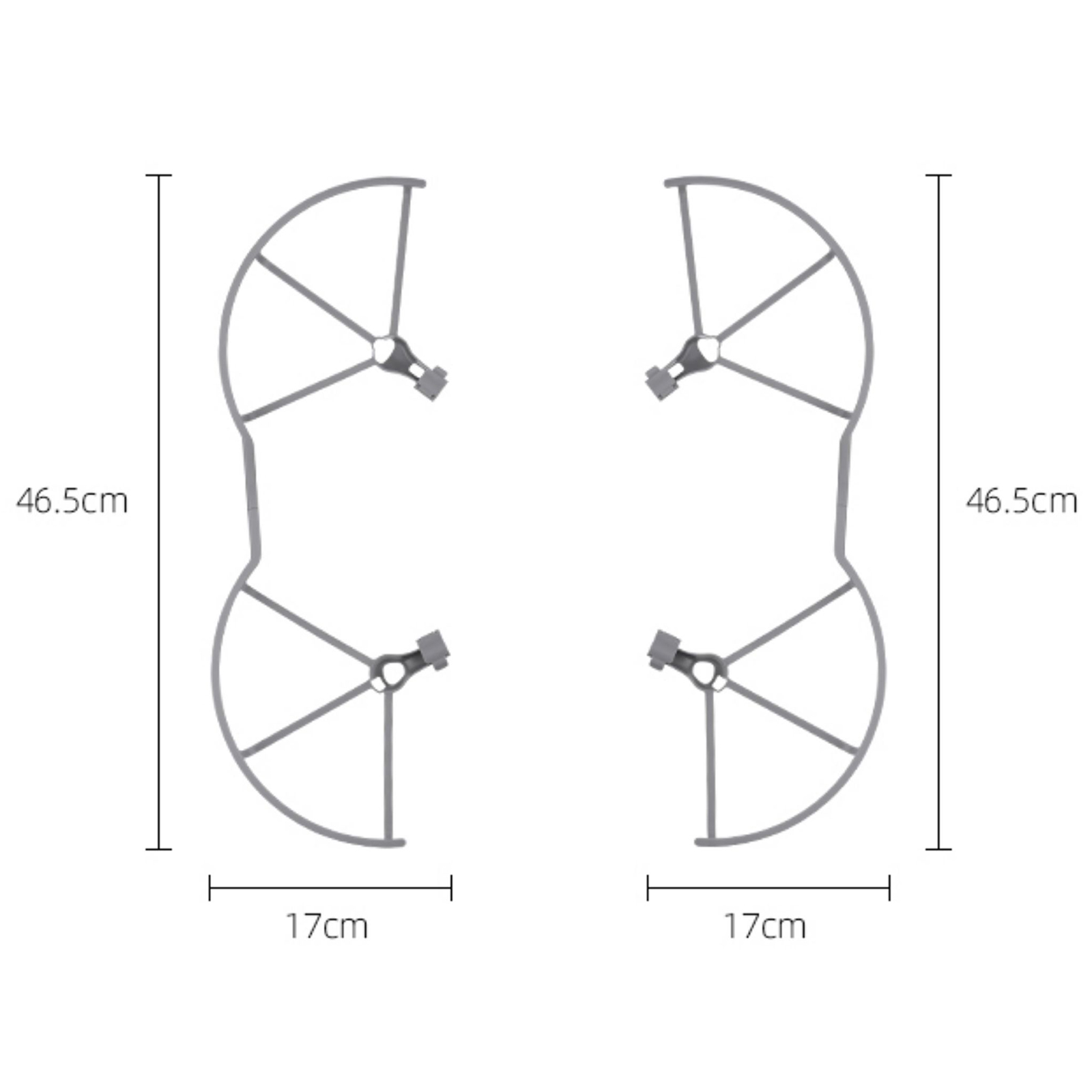 ตัวป้องกันใบพัดสำหรับ DJI Air  - Drone Racing Propeller บทวิจารณ์และราคา