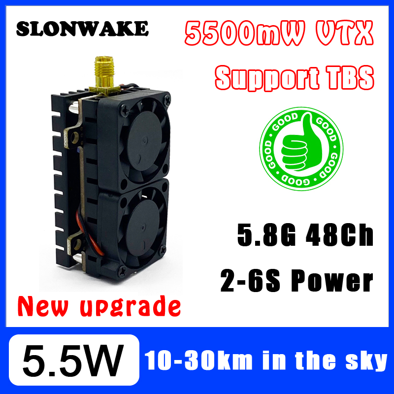 ยาว 5.8GHz 5.5W เครื่องส่งสัญญ - Drone Racing Frame บทวิจารณ์และราคา