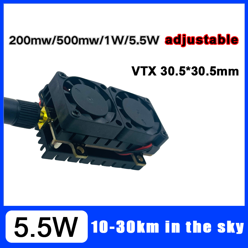 ยาว 5.8GHz 5.5W เครื่องส่งสัญญ - Drone Racing Frame บทวิจารณ์และราคา